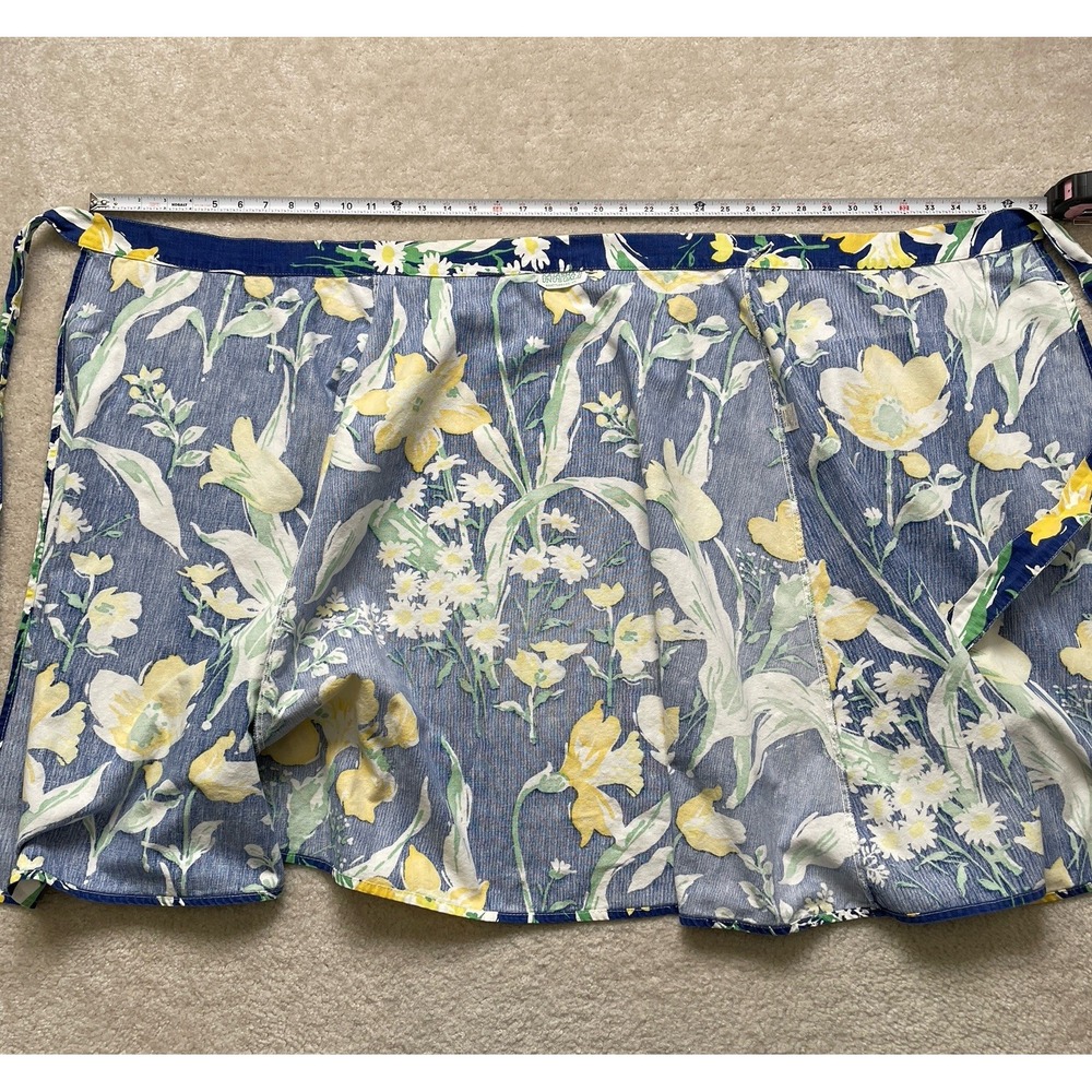 Vintage Katasha's Unusuals Wrap Tie A-Line Skirt Medium Floral Whimsical - Picture 4 of 8